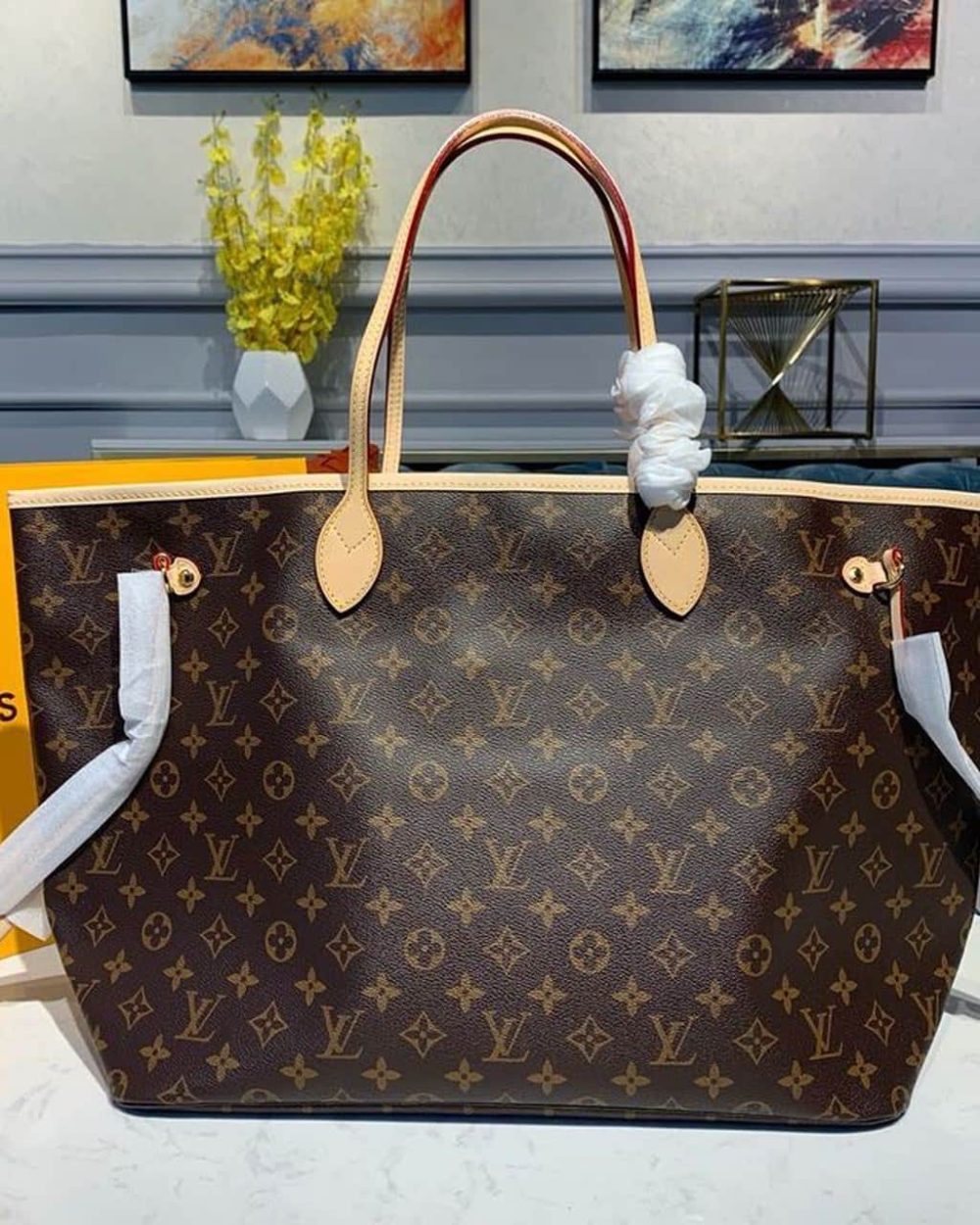 1:1 Replica Louis Vuitton LV Neverfull GM Monogram Canvas Luxury Bag For Women M40990 - 15.7in/39cm