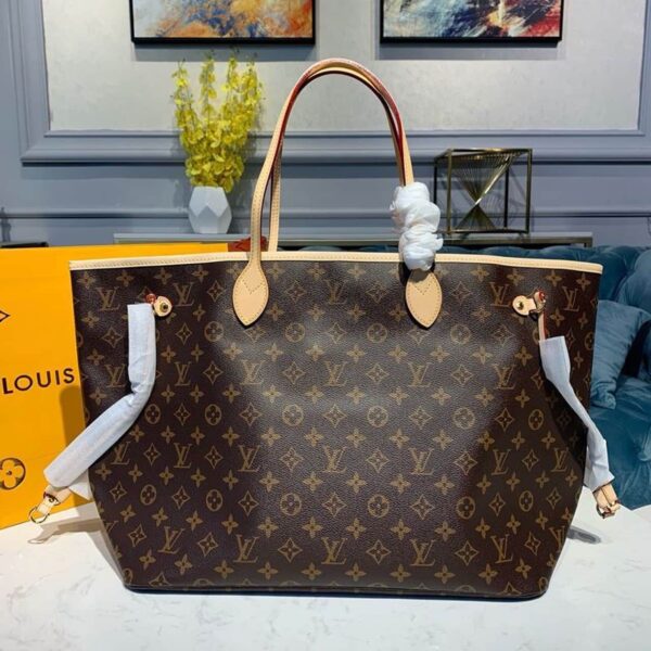 1:1 Replica Louis Vuitton LV Neverfull GM Monogram Canvas Luxury Bag For Women M40990 - 15.7in/39cm
