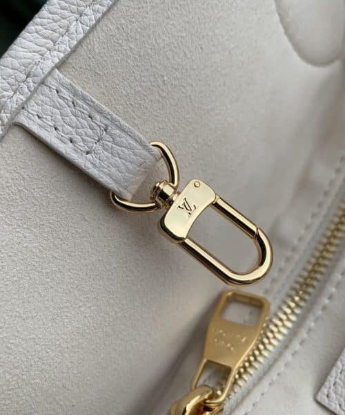 1:1 Replica Louis Vuitton LV Neverfull MM Monogram Empreinte Beige Clair Luxury Women Bag M46516 30.9cm/ 12.2in