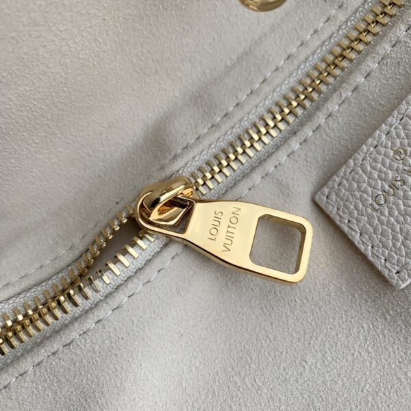 1:1 Replica Louis Vuitton LV Neverfull MM Monogram Empreinte Beige Clair Luxury Women Bag M46516 30.9cm/ 12.2in