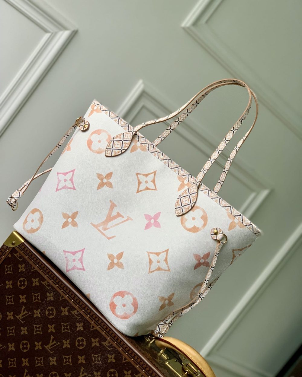 1:1 Replica Louis Vuitton LV Neverfull MM Other Monogram Canvas Luxury Bag For Women M22978 - 12.2in/ 31cm