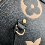 1:1 Replica Louis Vuitton LV Neverfull MM Monogram Empreinte Leather Black Luxury Bag For Women M58907 - 31cm/ 12.2in