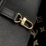 1:1 Replica Louis Vuitton LV Neverfull MM Monogram Empreinte Leather Black Luxury Bag For Women M58907 - 31cm/ 12.2in
