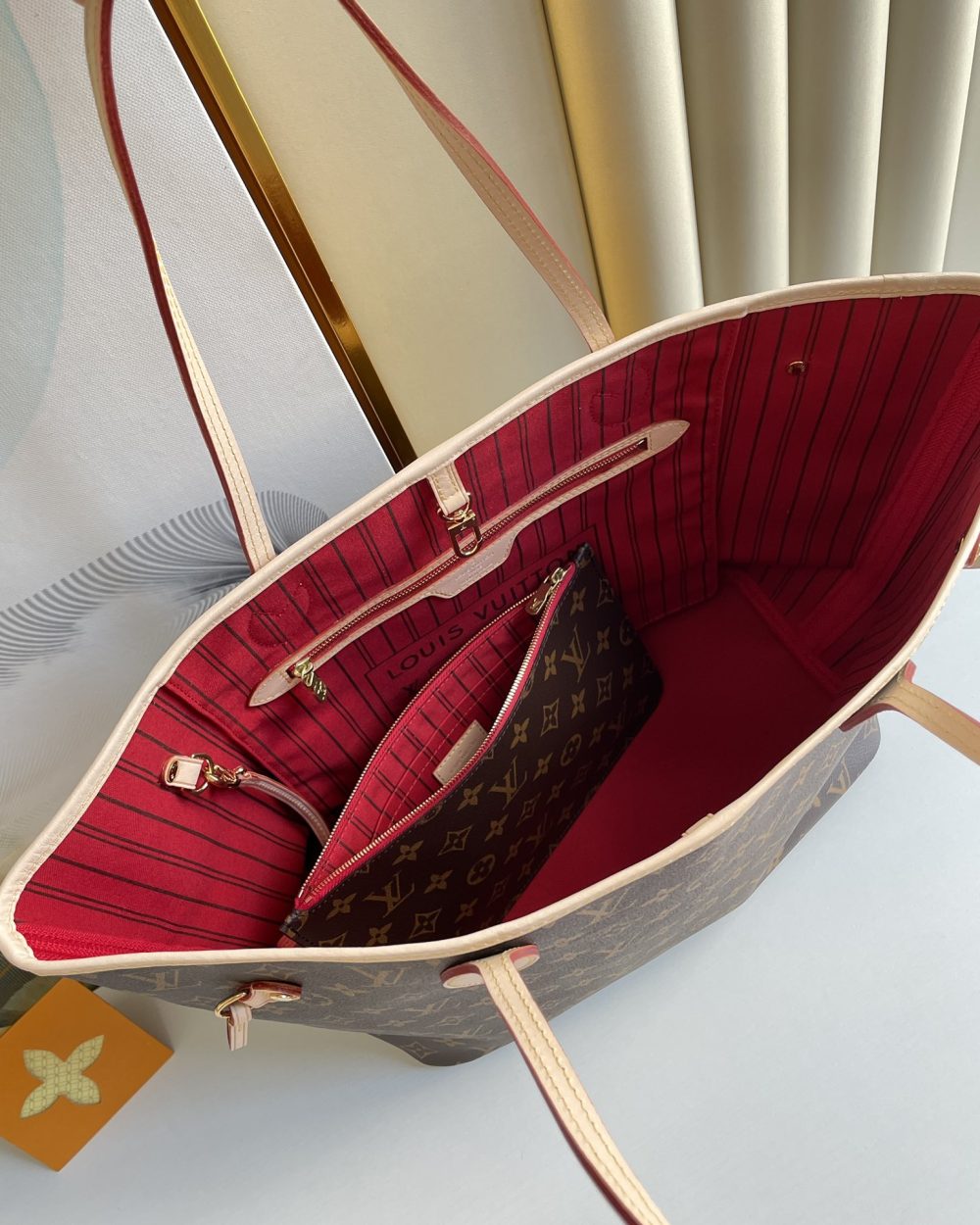 1:1 Replica Louis Vuitton LV Neverfull MM Monogram Canvas Luxury Bag For Women M41178 - 12.6in/31cm