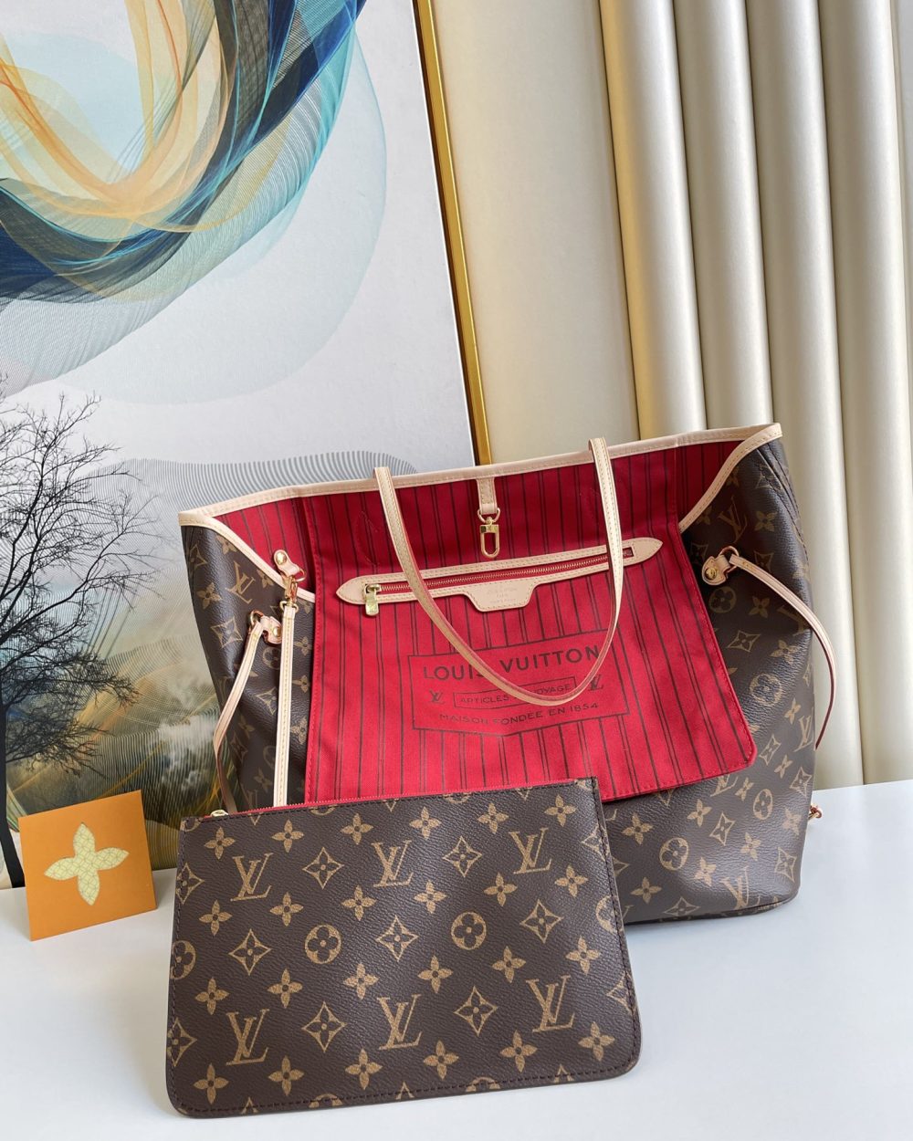 1:1 Replica Louis Vuitton LV Neverfull MM Monogram Canvas Luxury Bag For Women M41178 - 12.6in/31cm