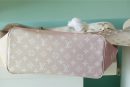 1:1 Replica Louis Vuitton LV Neverfull MM Monogram Canvas Sunset Khaki Luxury Bag For Women M59859 - 12.2in/31cm