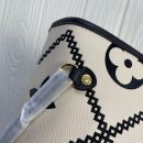 1:1 Replica Louis Vuitton LV Neverfull MM Monogram Empreinte Leather Luxury Bag For Women M46039 - 12.2in/31cm