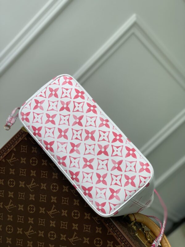 1:1 Replica Louis Vuitton LV Neverfull MM Other Monogram Canvas Pink Luxury Bag For Women M22980 - 31cm/ 12.2in