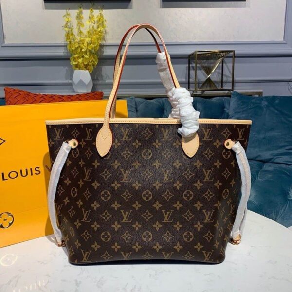 1:1 Replica Louis Vuitton LV Neverfull MM Monogram Canvas Luxury Bag For Women M41177 - 12.2in/31cm