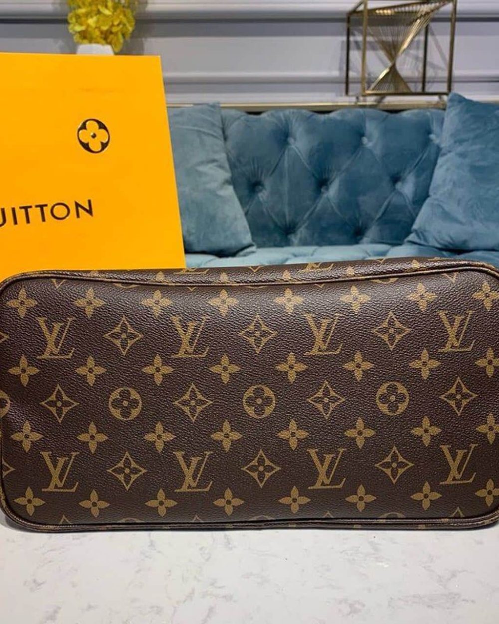1:1 Replica Louis Vuitton LV Neverfull MM Monogram Canvas Luxury Bag For Women M41177 - 12.2in/31cm