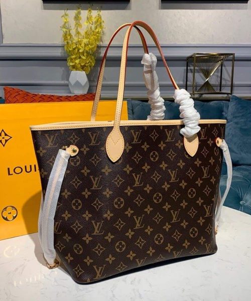 1:1 Replica Louis Vuitton LV Neverfull MM Monogram Canvas Luxury Bag For Women M41177 - 12.2in/31cm