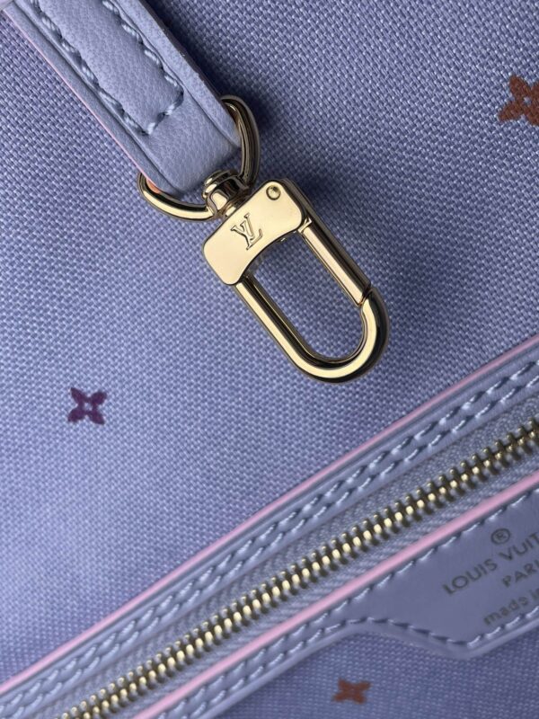 1:1 Replica Louis Vuitton LV Neverfull MM Monogram Canvas Sunrise Pastel Luxury Bag For Women M46077 - 12.2in/31cm