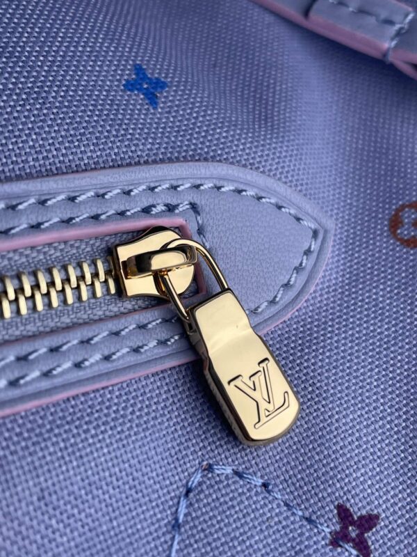 1:1 Replica Louis Vuitton LV Neverfull MM Monogram Canvas Sunrise Pastel Luxury Bag For Women M46077 - 12.2in/31cm