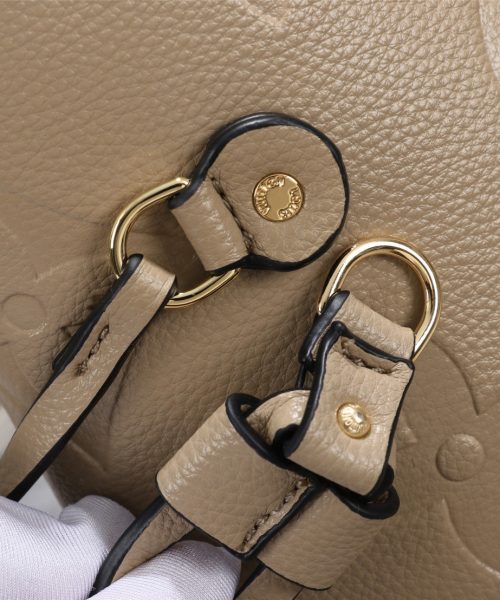 1:1 Replica Louis Vuitton LV Neverfull MM Monogram Empreinte Leather Luxury Bag For Women M45686 - 12.2in/31cm