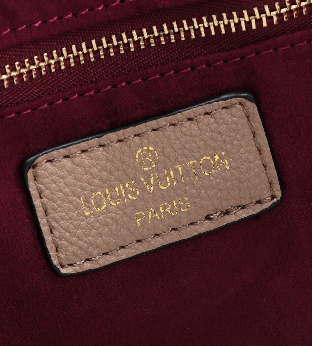 1:1 Replica Louis Vuitton LV Neverfull MM Monogram Empreinte Leather Luxury Bag For Women M45686 - 12.2in/31cm