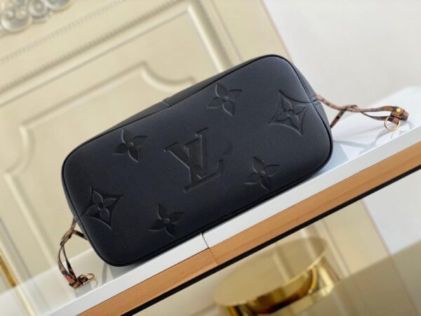 1:1 Replica Louis Vuitton LV Neverfull MM Wild At Heart Monogram Empreinte Leather Luxury Bag For Women M45856 - 12.2in/31cm