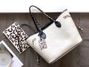 1:1 Replica Louis Vuitton LV Neverfull MM Wild At Heart Monogram Empreinte Leather Luxury Bag For Women M58525 - 12.2in/31cm