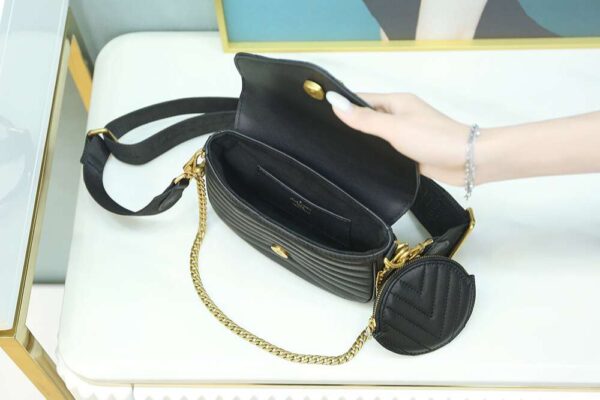 1:1 Replica Louis Vuitton LV New Wave Multi Pochette Luxury Bag For Women M56461 - 19cm / 7.5in