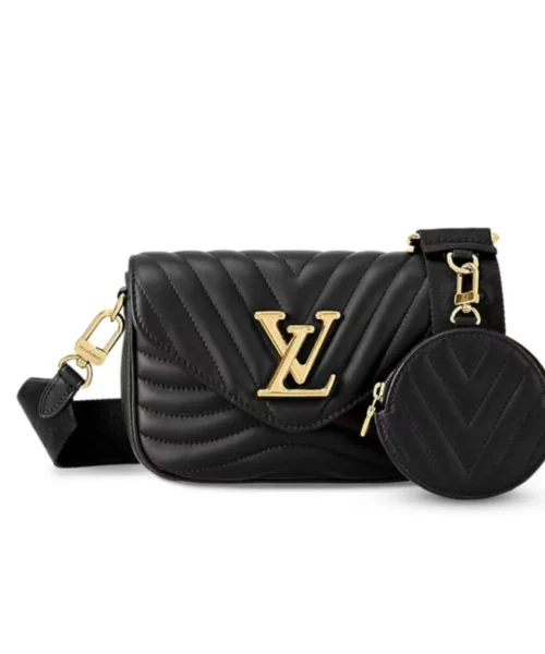 1:1 Replica Louis Vuitton LV New Wave Multi Pochette Luxury Bag For Women M56461 - 19cm / 7.5in
