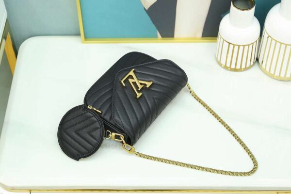 1:1 Replica Louis Vuitton LV New Wave Multi Pochette Luxury Bag For Women M56461 - 19cm / 7.5in