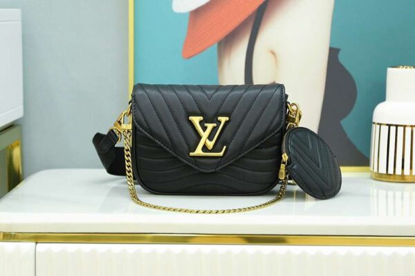 1:1 Replica Louis Vuitton LV New Wave Multi Pochette Luxury Bag For Women M56461 - 19cm / 7.5in