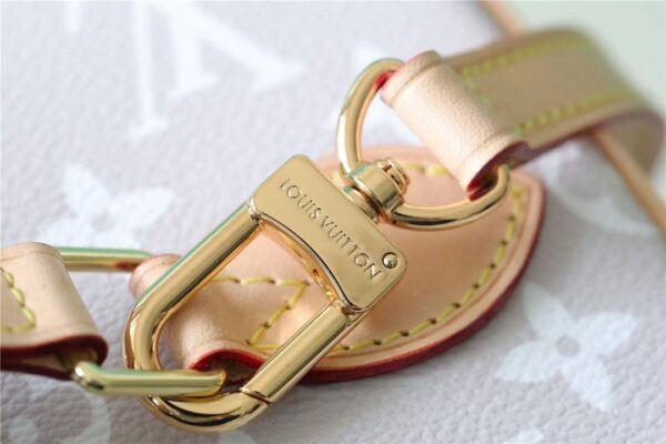 1:1 Replica Louis Vuitton LV Nice BB Monogram Light Pink Luxury Bag For Women - 9.4in/24cm