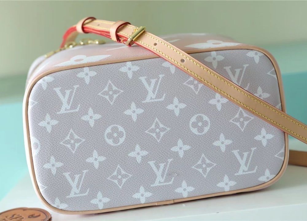1:1 Replica Louis Vuitton LV Nice BB Monogram Light Pink Luxury Bag For Women - 9.4in/24cm