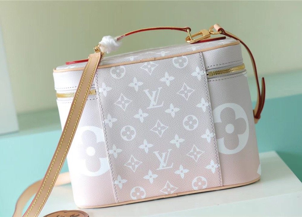 1:1 Replica Louis Vuitton LV Nice BB Monogram Light Pink Luxury Bag For Women - 9.4in/24cm