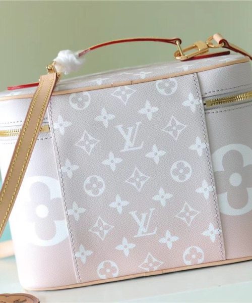1:1 Replica Louis Vuitton LV Nice BB Monogram Light Pink Luxury Bag For Women - 9.4in/24cm