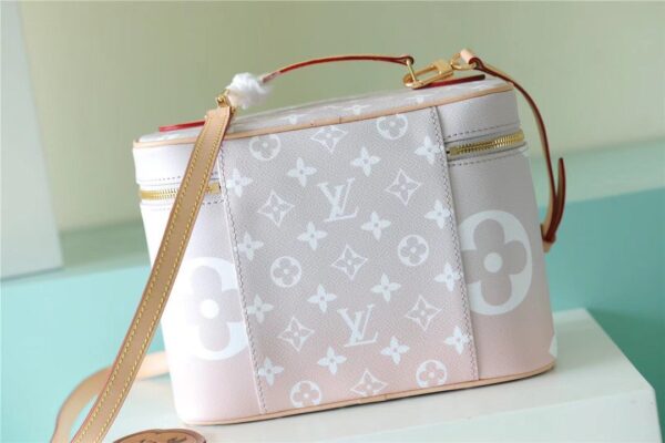 1:1 Replica Louis Vuitton LV Nice BB Monogram Light Pink Luxury Bag For Women - 9.4in/24cm