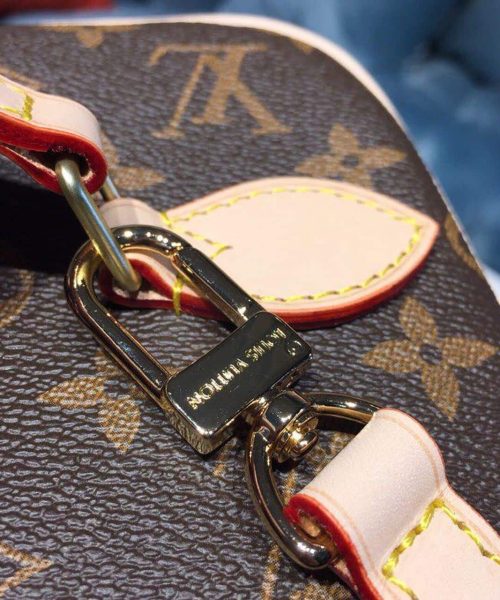 1:1 Replica Louis Vuitton LV Nice BB Toiletry Pouch Monogram Canvas Luxury Bag For Women M42265 - 9.4in/24cm