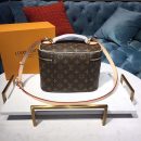 1:1 Replica Louis Vuitton LV Nice BB Toiletry Pouch Monogram Canvas Luxury Bag For Women M42265 - 9.4in/24cm