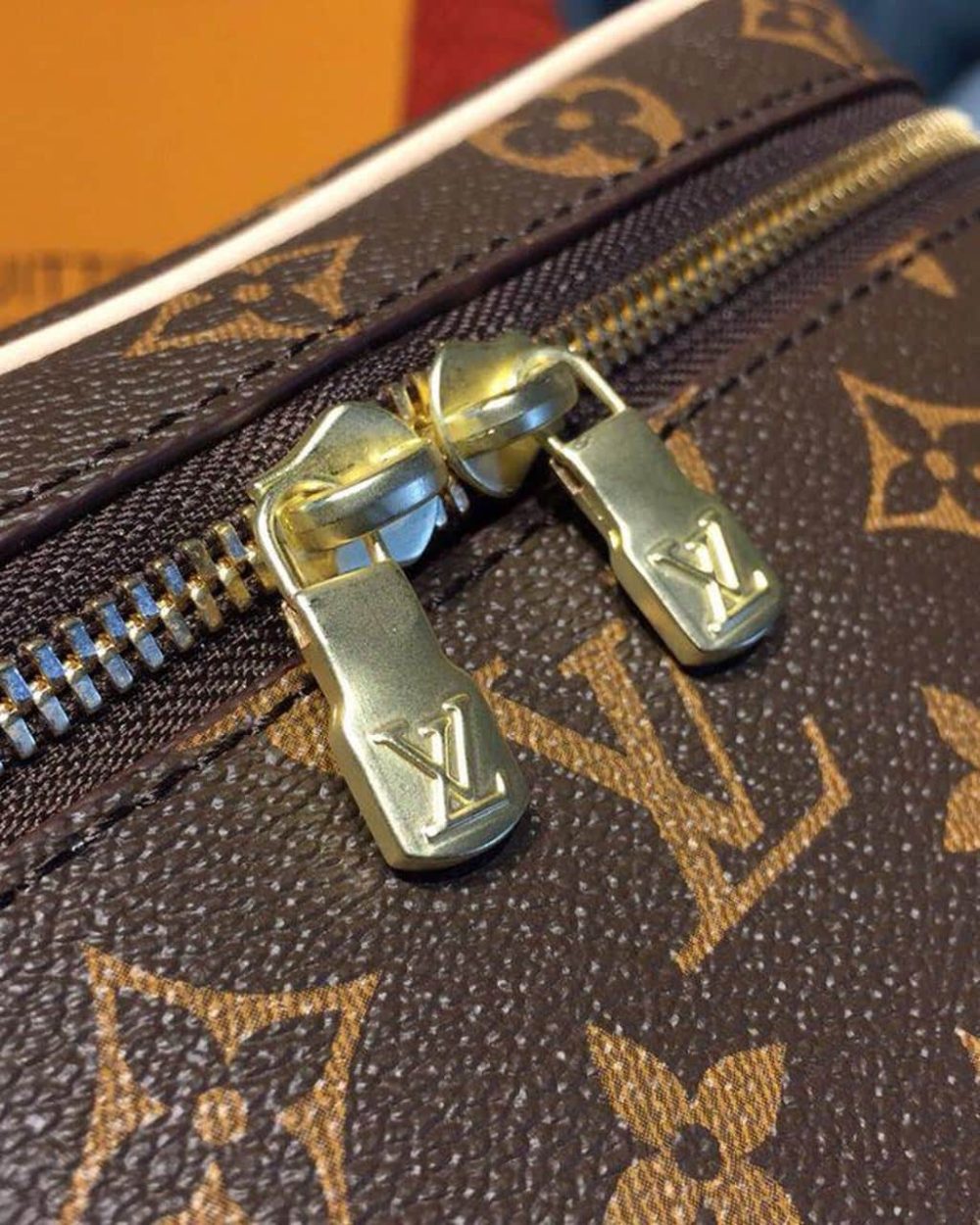 1:1 Replica Louis Vuitton LV Nice BB Toiletry Pouch Monogram Canvas Luxury Bag For Women M42265 - 9.4in/24cm