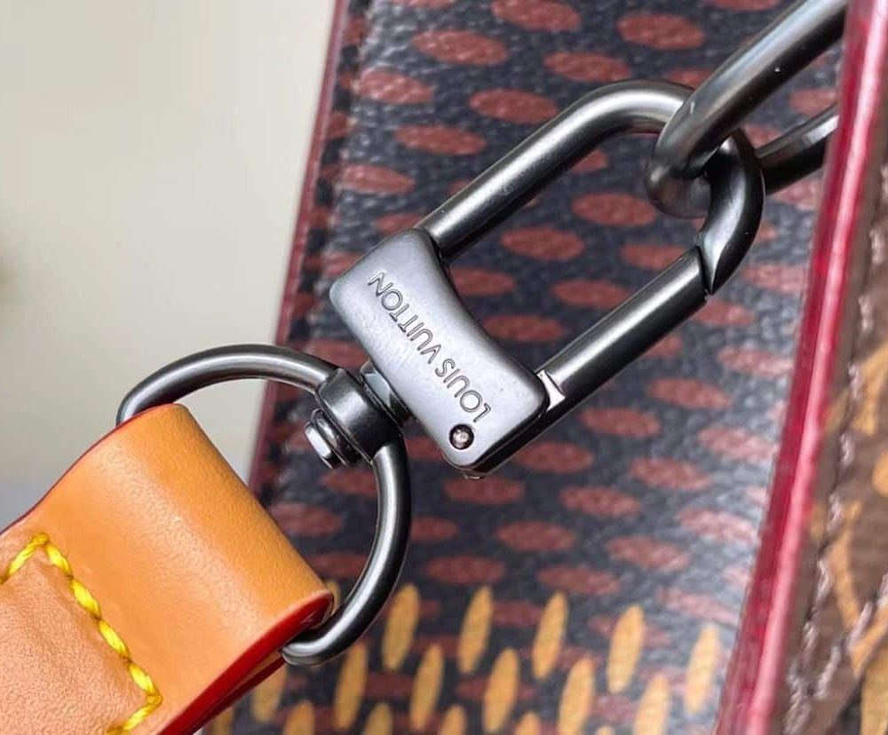 1:1 Replica Louis Vuitton LV Nigo Mini Damier Ebene And Monogram Canvas Luxury Bag For Women N40355 -35cm