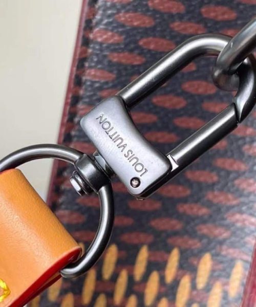 1:1 Replica Louis Vuitton LV Nigo Mini Damier Ebene And Monogram Canvas Luxury Bag For Women N40355 -35cm