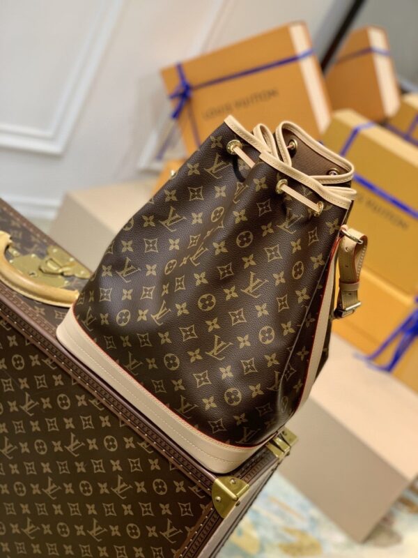 1:1 Replica Louis Vuitton LV Noé Monogram Canvas Luxury Bag For Women M42224 - 13.4in/36cm