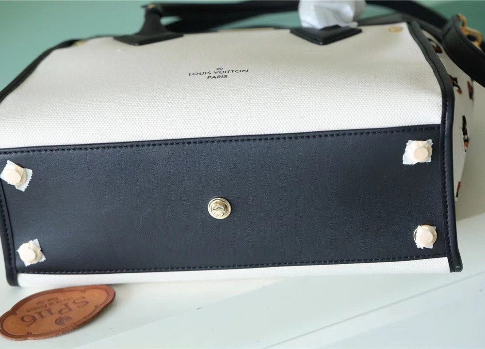 1:1 Replica Louis Vuitton LV On My Side MM Monogramr Caramel Black Luxury Bag For Women M59842 - 31cm/12.2 Inches