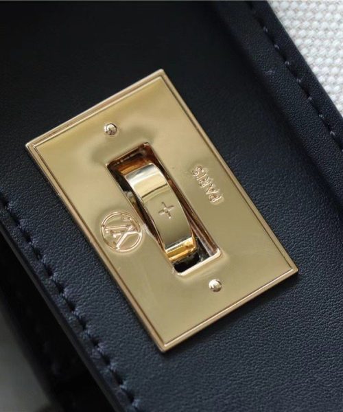 1:1 Replica Louis Vuitton LV On My Side MM Monogramr Caramel Black Luxury Bag For Women M59842 - 31cm/12.2 Inches