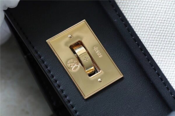 1:1 Replica Louis Vuitton LV On My Side MM Monogramr Caramel Black Luxury Bag For Women M59842 - 31cm/12.2 Inches