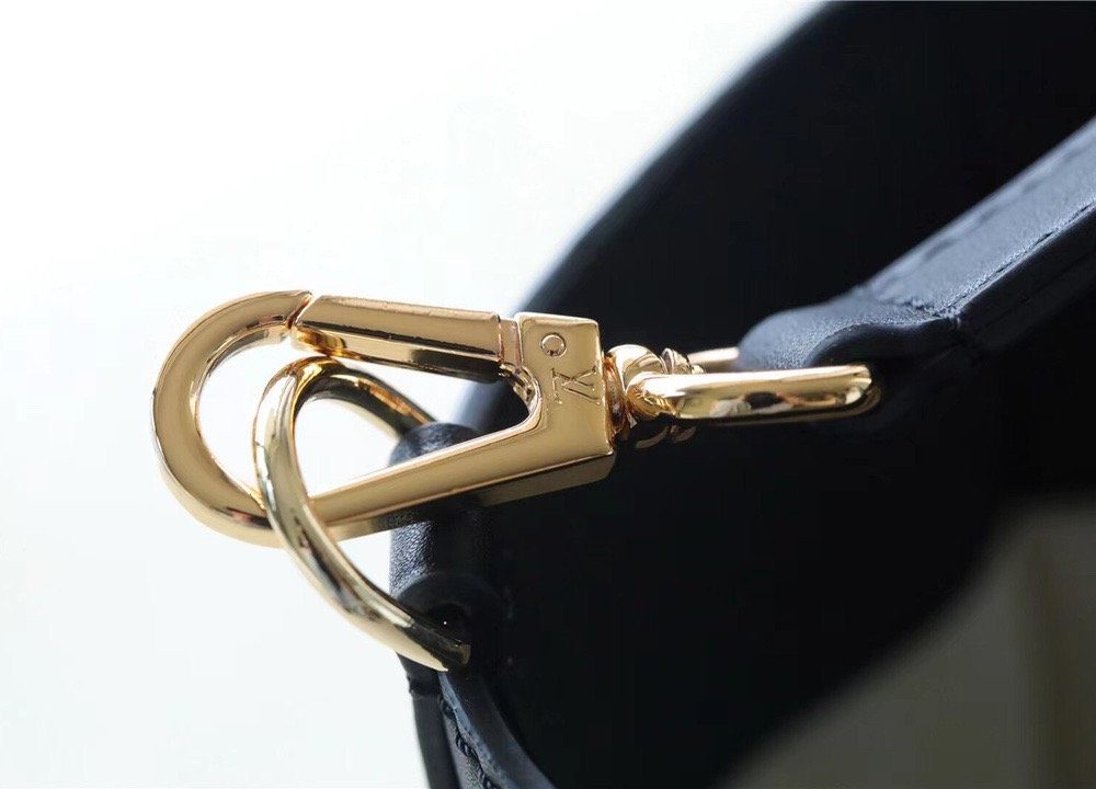 1:1 Replica Louis Vuitton LV On My Side MM Monogramr Caramel Black Luxury Bag For Women M59842 - 31cm/12.2 Inches