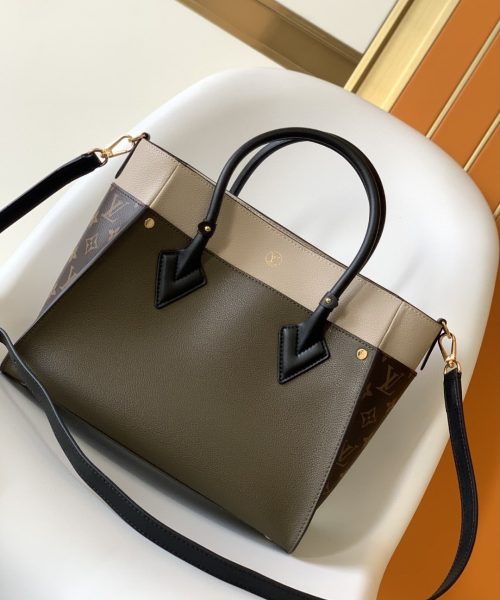 1:1 Replica Louis Vuitton LV On My Side MM High End Leather Luxury Bag For Women M55302 - 12in/31cm