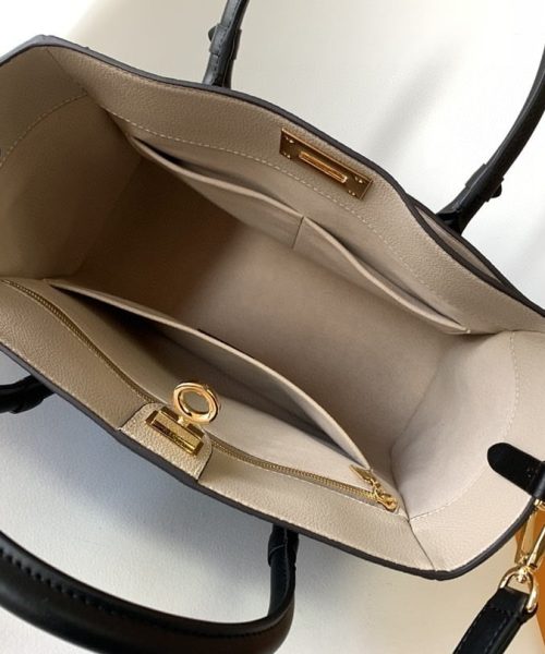 1:1 Replica Louis Vuitton LV On My Side MM High End Leather Luxury Bag For Women M55302 - 12in/31cm