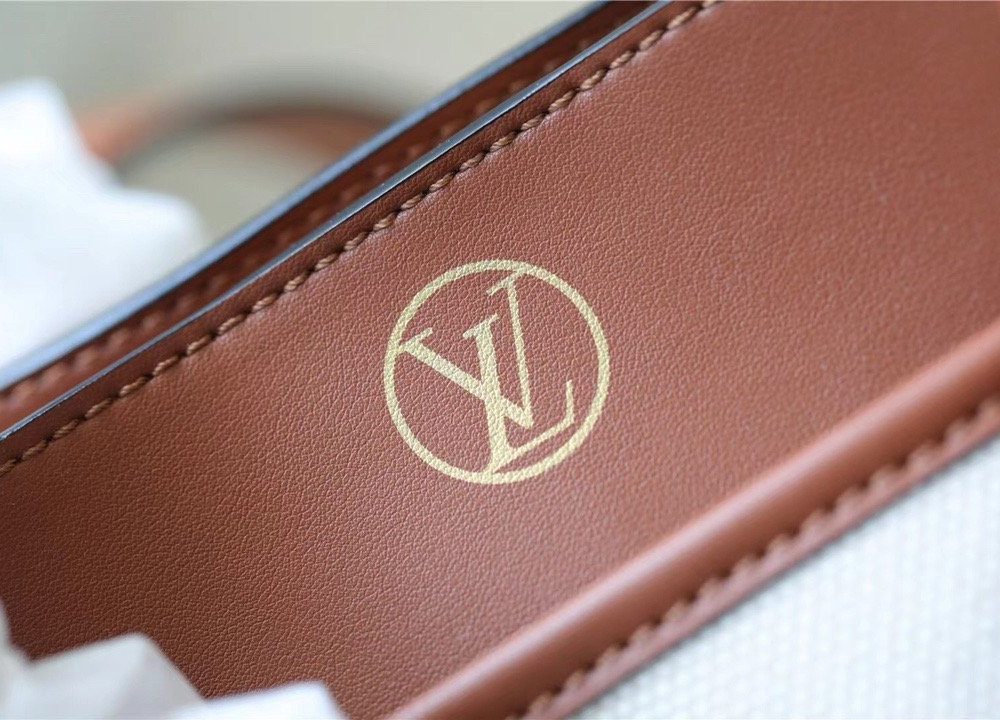1:1 Replica Louis Vuitton LV On My Side PM High End Leather Luxury Bag For Women Caramel Brown  M59905 - 25cm/9.8 Inches