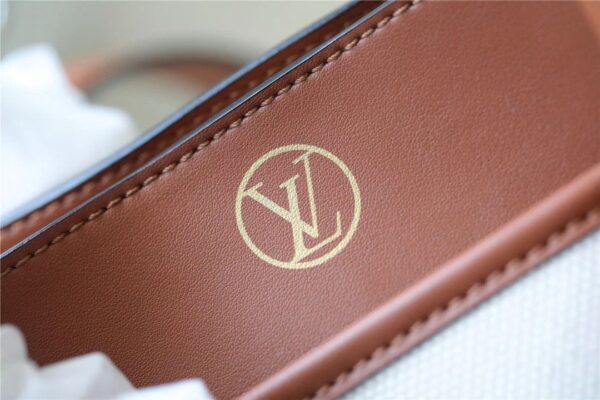 1:1 Replica Louis Vuitton LV On My Side PM High End Leather Luxury Bag For Women Caramel Brown  M59905 - 25cm/9.8 Inches