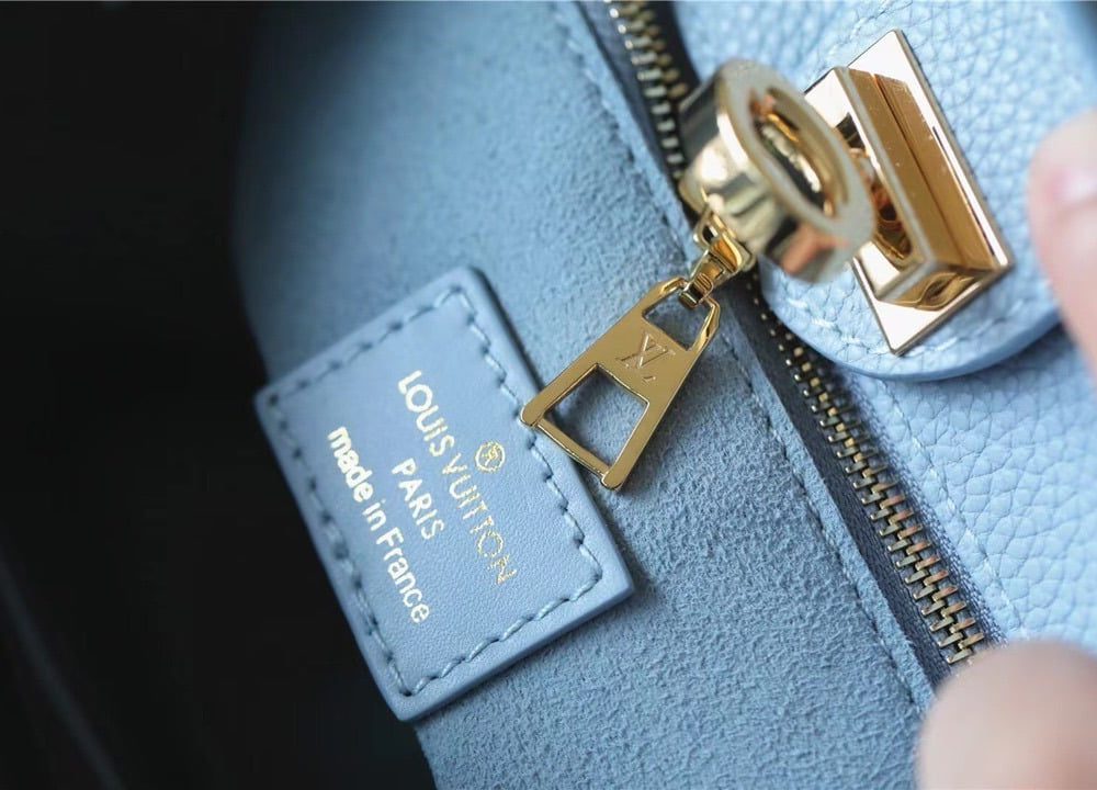 1:1 Replica Louis Vuitton LV On My Side PM Mahina Bleu Nuage Blue Luxury Bag For Women M59432 - 25cm/9.8in