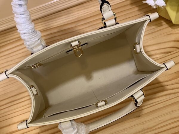 1:1 Replica Louis Vuitton LV OnTheGo PM Bag Monogram Empreinte Beige Luxury Bag For Women - 9.8in/25cm