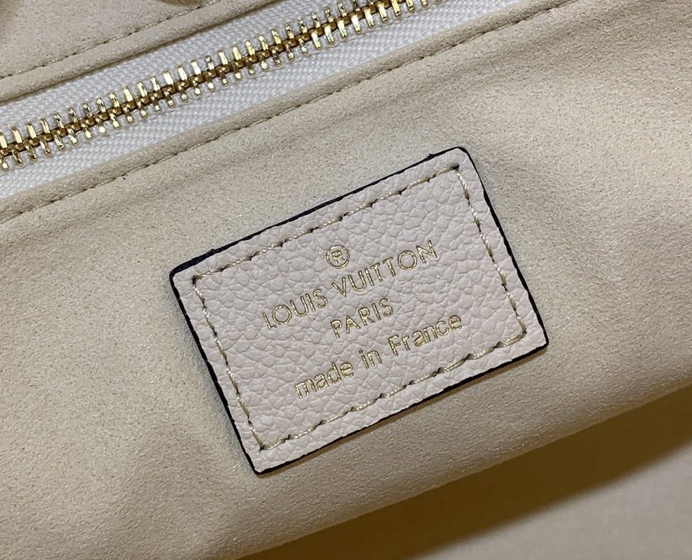 1:1 Replica Louis Vuitton LV OnTheGo PM Bag Monogram Empreinte Beige Luxury Bag For Women - 9.8in/25cm