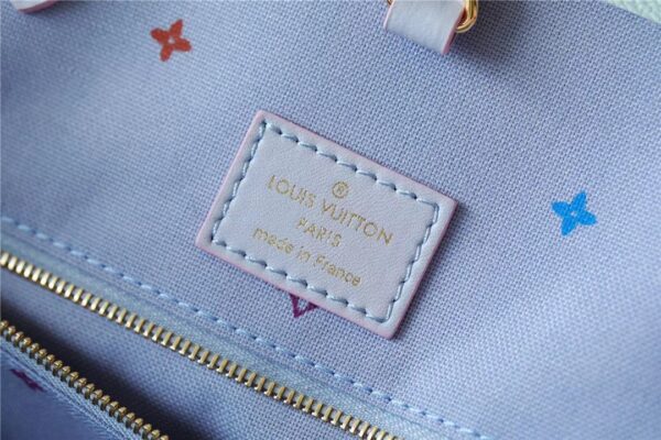 1:1 Replica Louis Vuitton LV Onthego GM Monogram Canvas Sunrise Pastel Luxury Bag For Women M46076 - 16.1in/41cm