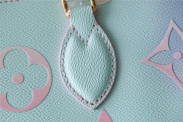 1:1 Replica Louis Vuitton LV Onthego GM Monogram Canvas Sunrise Pastel Luxury Bag For Women M46076 - 16.1in/41cm