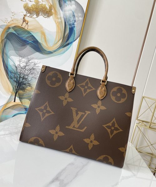 1:1 Replica Louis Vuitton LV OnTheGo GM Monogram Canvas Luxury Bag For Women M44576 - 16.1in/41cm